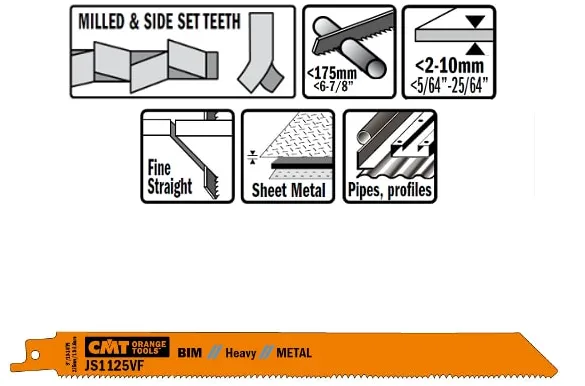 Pilový list 225mm BIM Heavy