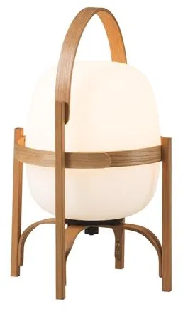 Santa & Cole Cestita Batería Přenosná Lampa Bílý Plast