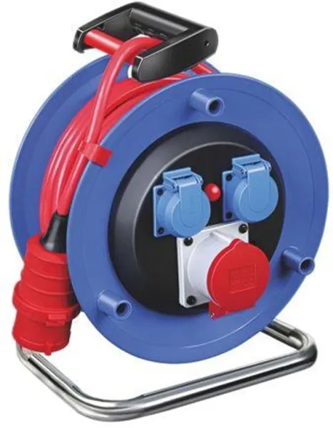 Brennenstuhl Kabelový buben CEE 25m 3 zásuvky 1x400V/16A + 2x230V